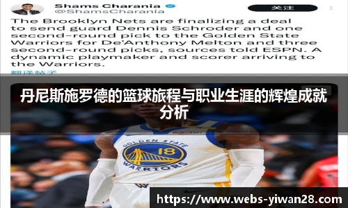 丹尼斯施罗德的篮球旅程与职业生涯的辉煌成就分析